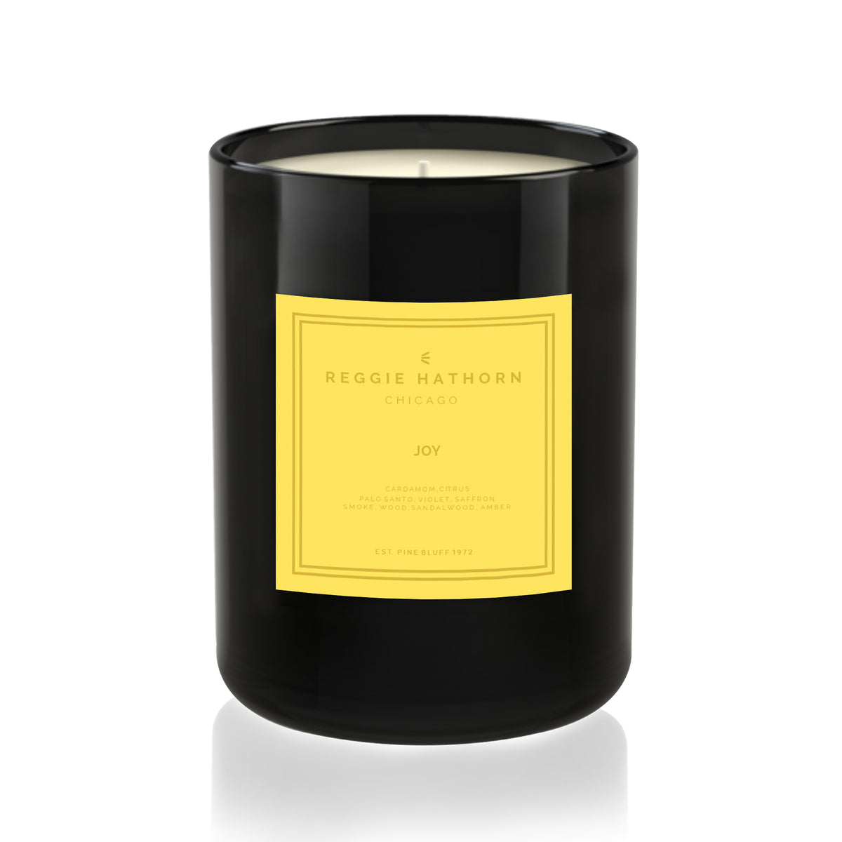 JOY SIGNATURE CANDLE – Reggie Hathorn